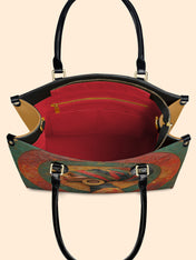 Eternal Orbit Premium Leather Handbag QR0TV156