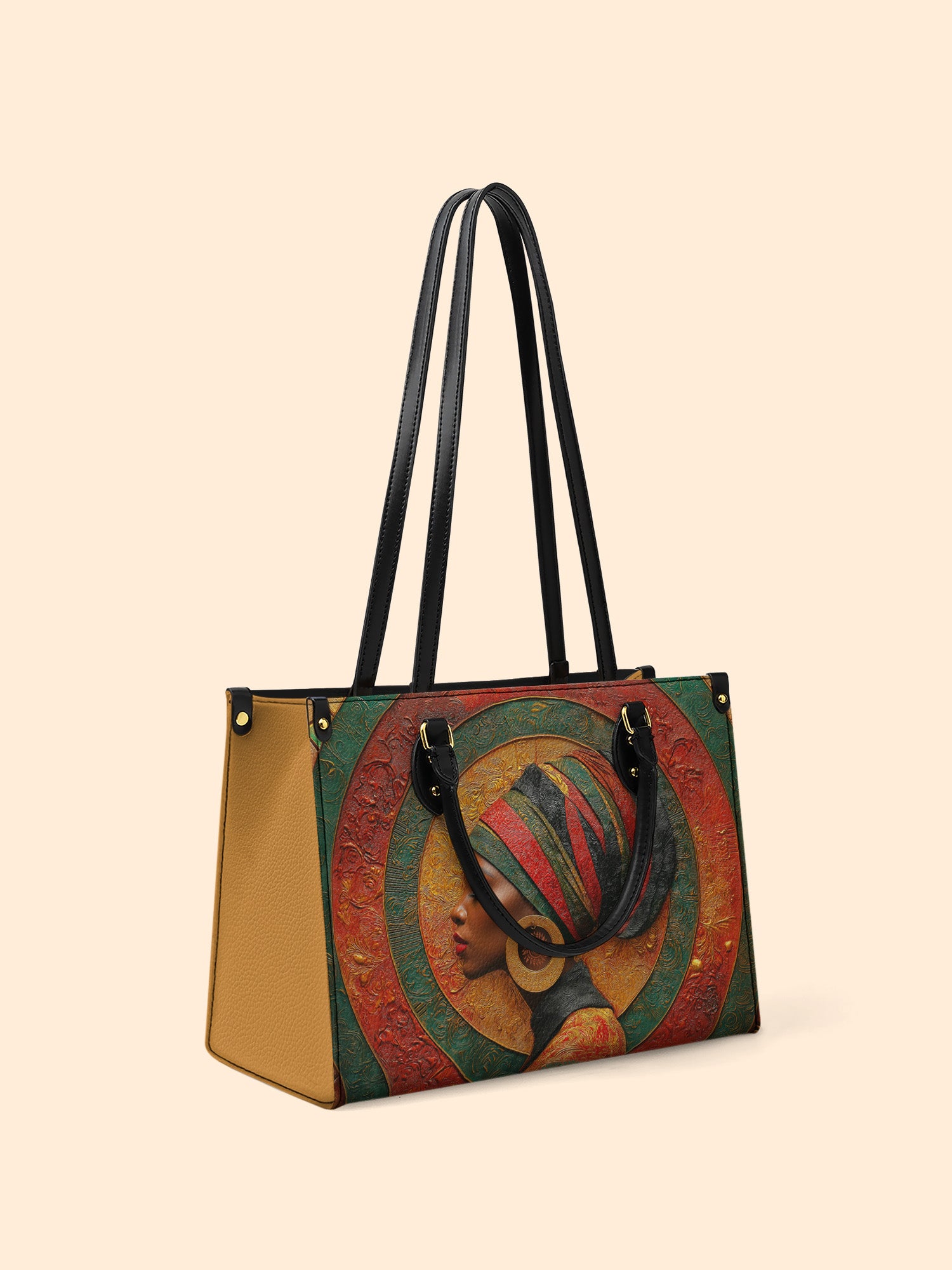 Eternal Orbit Premium Leather Handbag QR0TV156