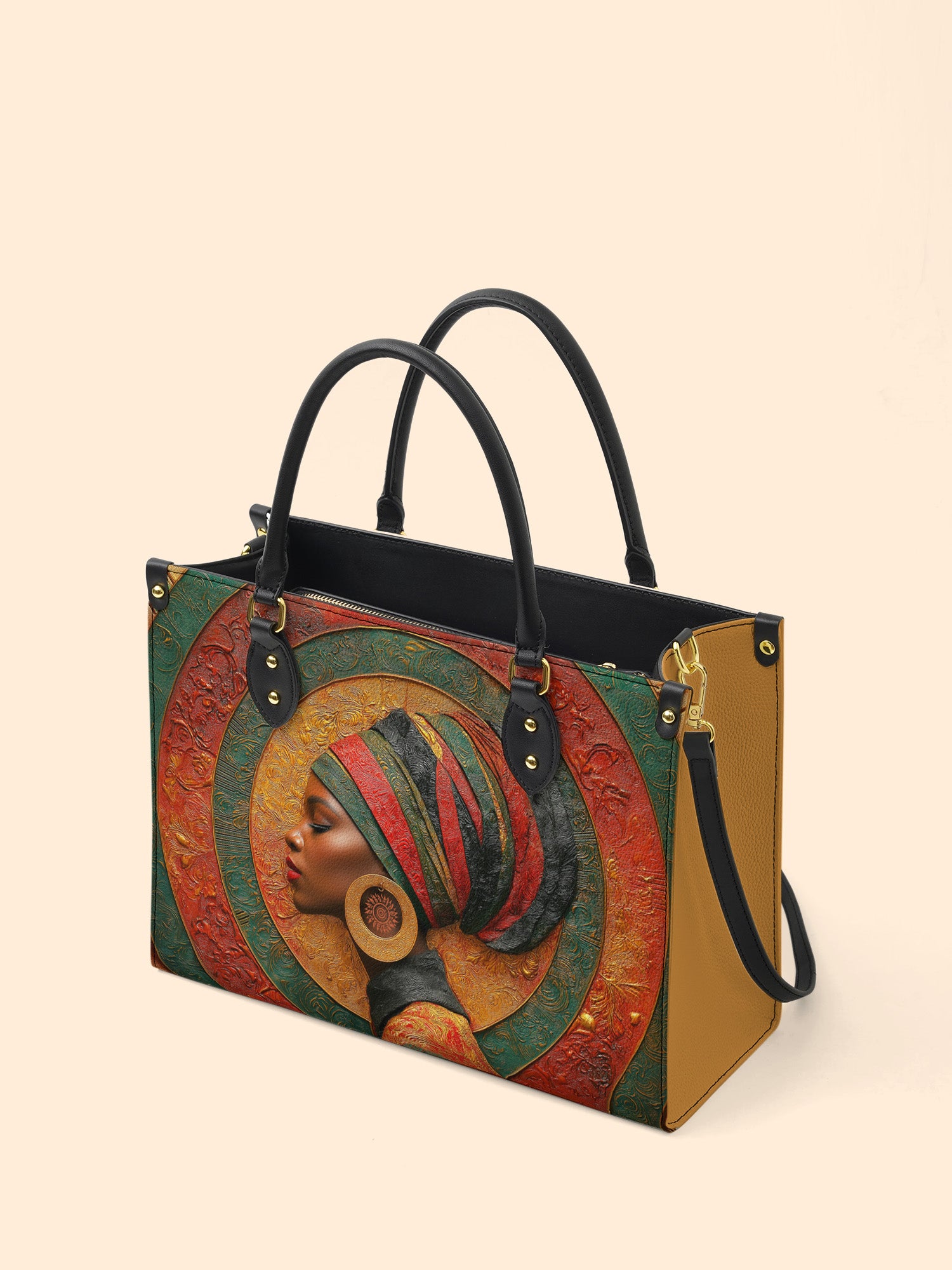 Eternal Orbit Premium Leather Handbag QR0TV156