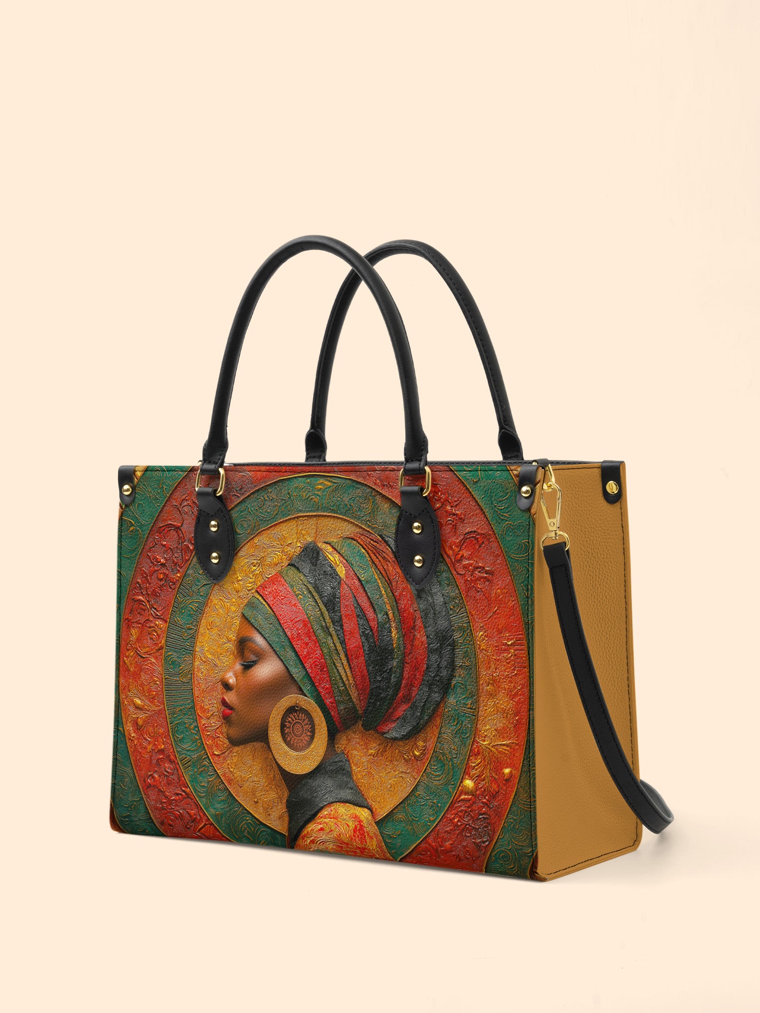 Eternal Orbit Premium Leather Handbag QR0TV156