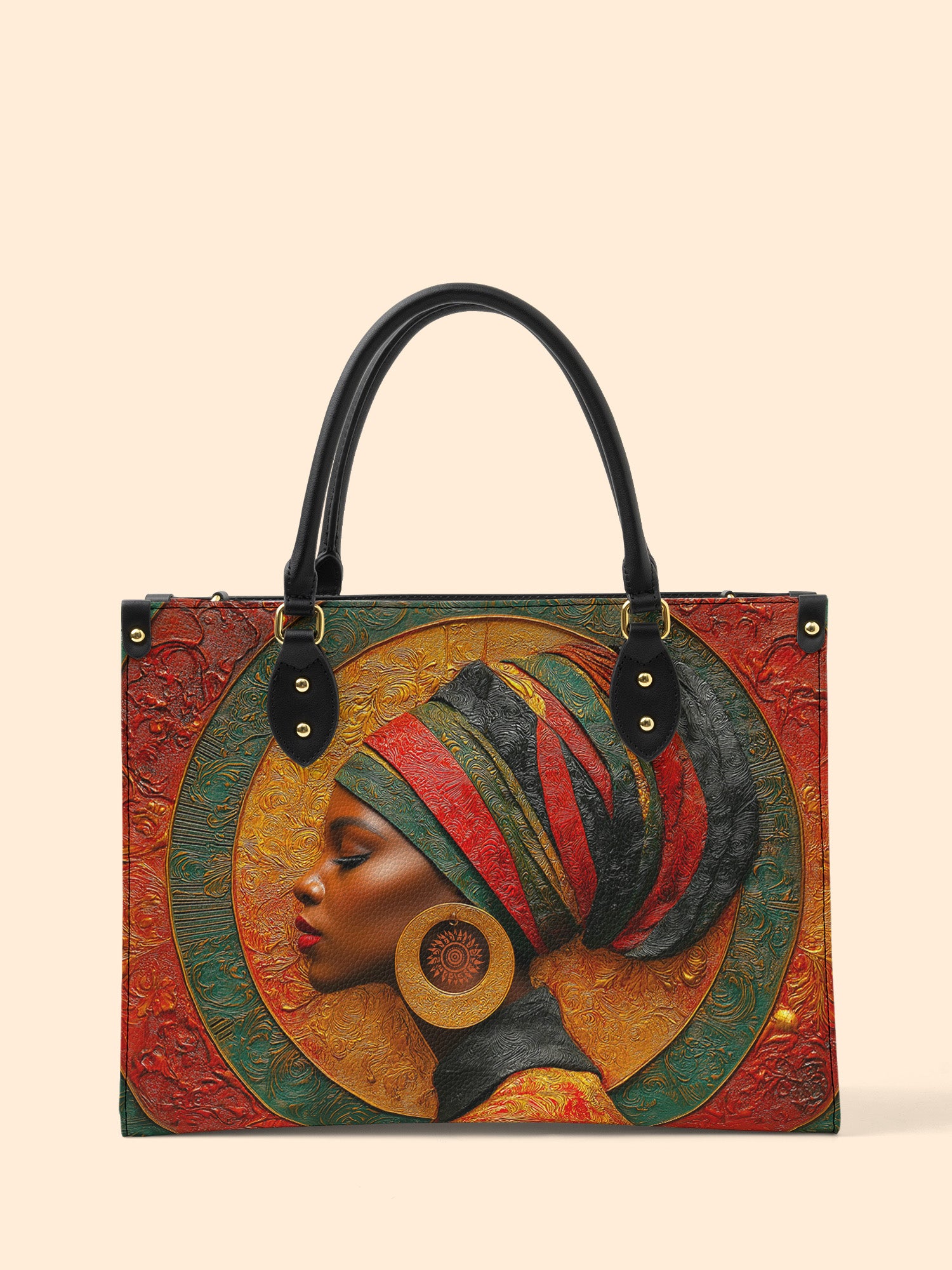 Eternal Orbit Premium Leather Handbag QR0TV156