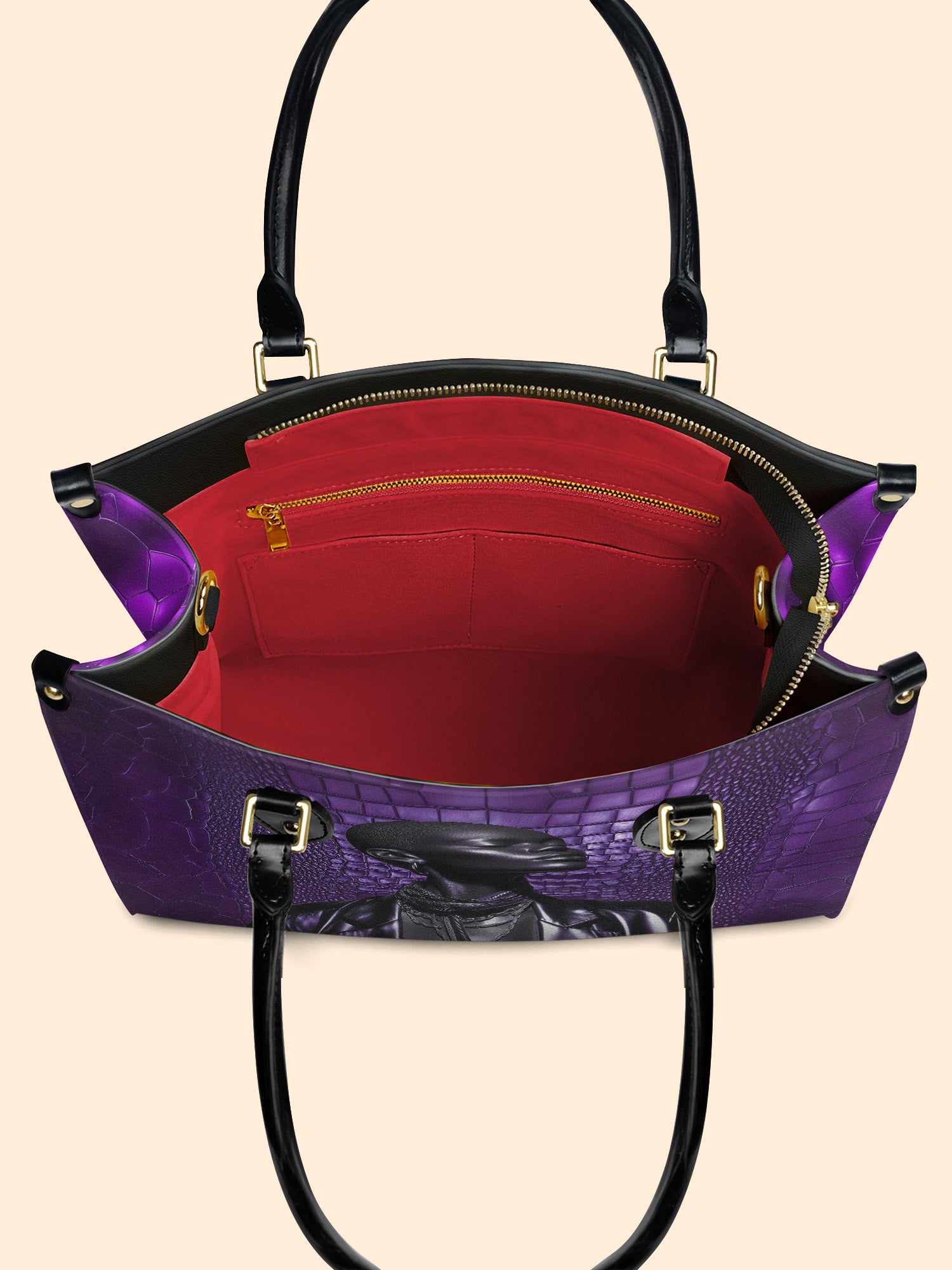 Aurora Kingdom Premium Leather Handbag QR0XD648