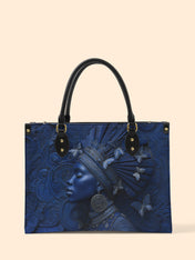 Crowned Soul Premium Leather Handbag QR0XD649