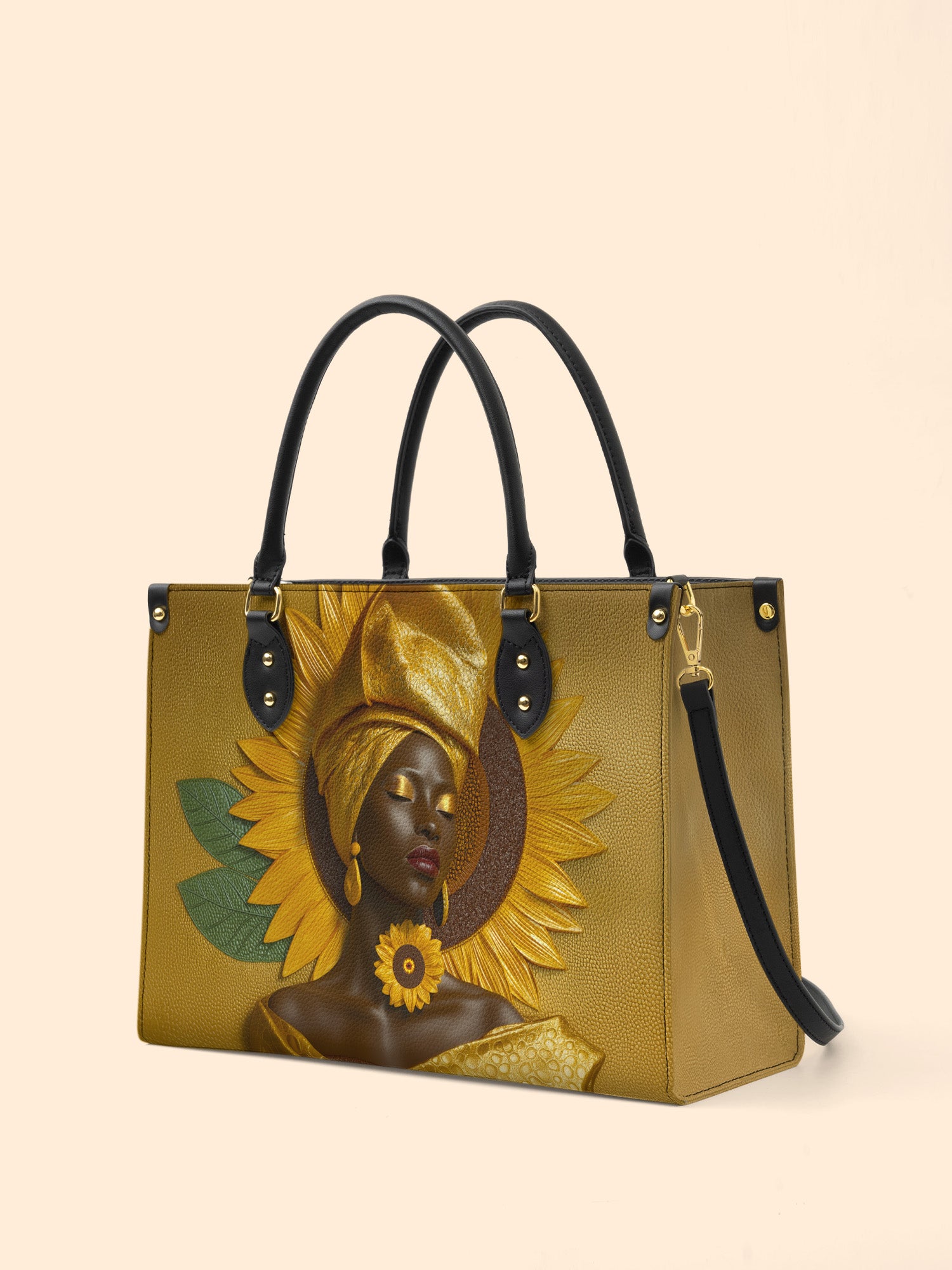 Ashanti Gold Premium Leather Handbag QR0XD680