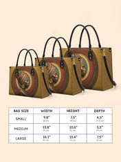 Circles Of Heritage Premium Leather Handbag QR0TV161