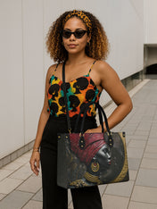 Velvet Flame Premium Leather Handbag QR0XD136