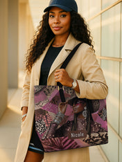 Bold Cowgirl Sleek Leather Tote