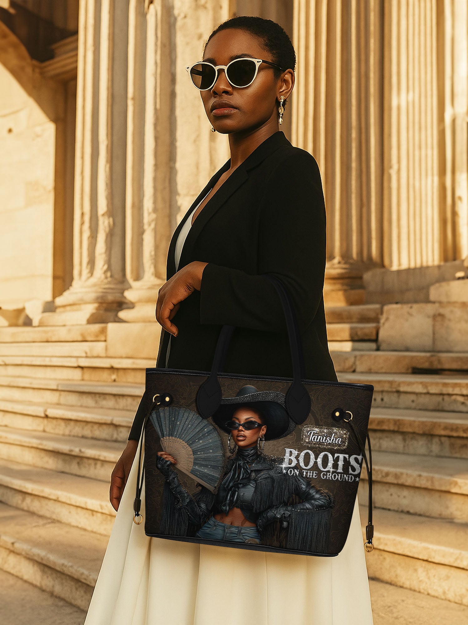 Color Strong Classic Shopper Tote