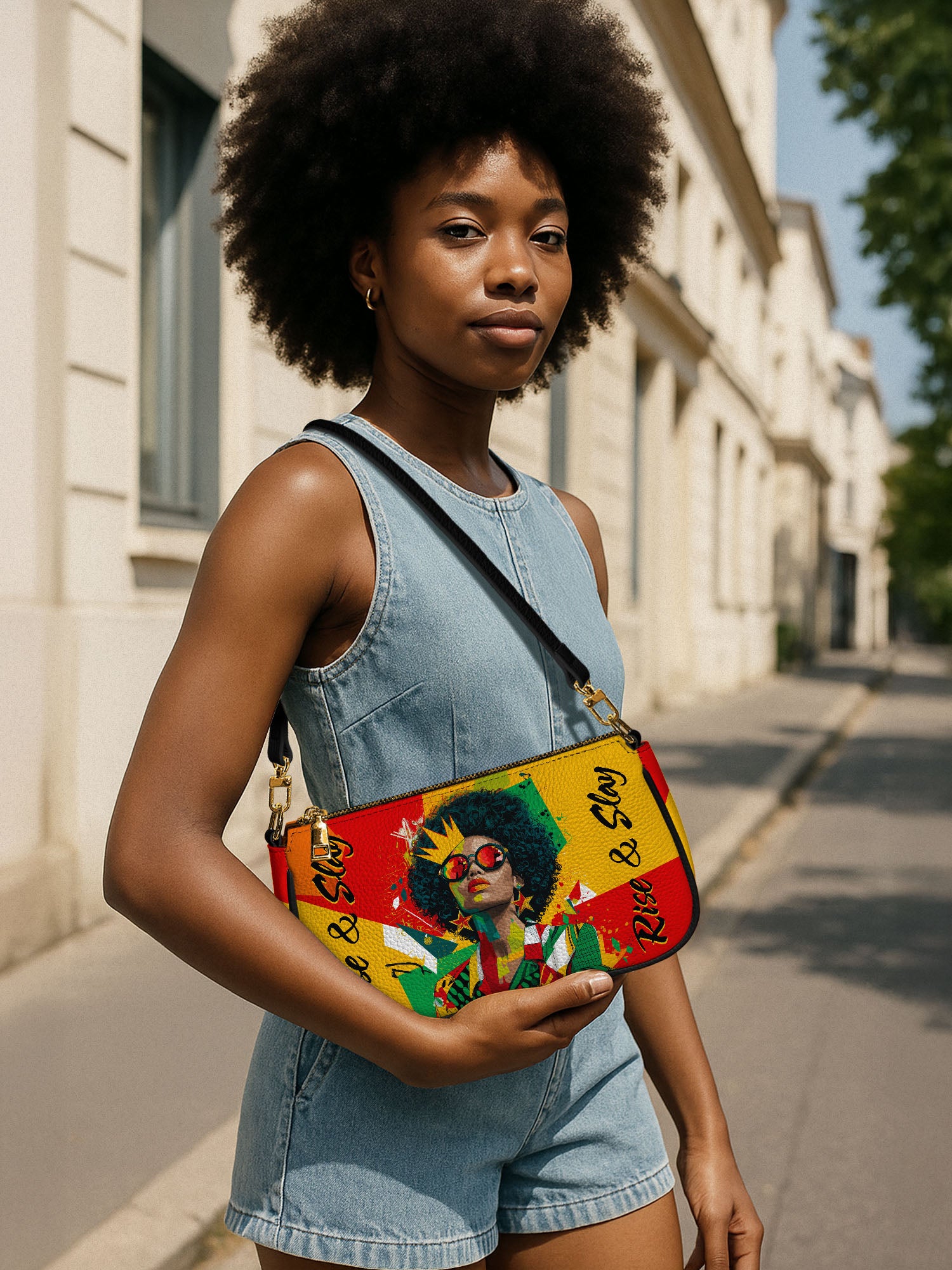 Rise And Slay Classic Zip Pochette QR0XD605