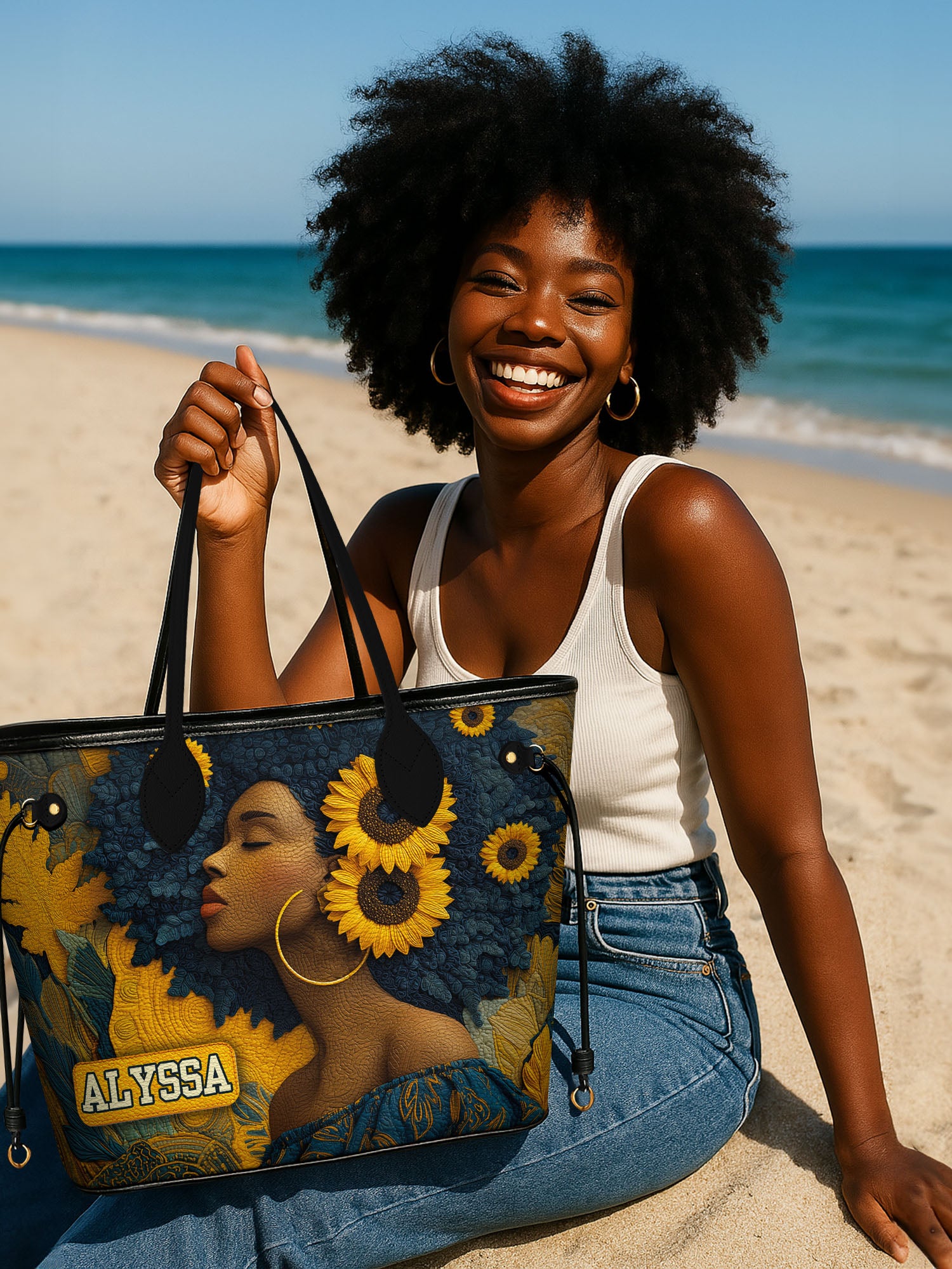 Bold in Bloom Classic Shopper Tote