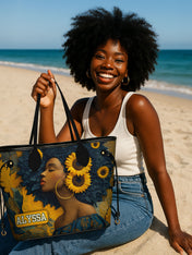 Bold in Bloom Classic Shopper Tote