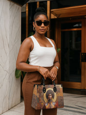 Sahara Chant Premium Leather Handbag QR0XD515