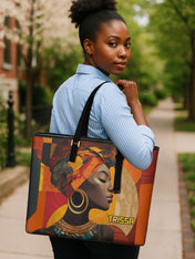 Afrique Hide Sleek Leather Tote