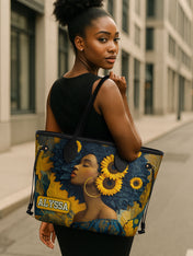 Bold in Bloom Classic Shopper Tote