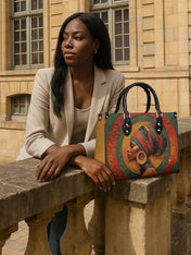 Eternal Orbit Premium Leather Handbag QR0TV156