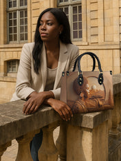 Savanna Spirit Premium Leather Handbag QR0TD346