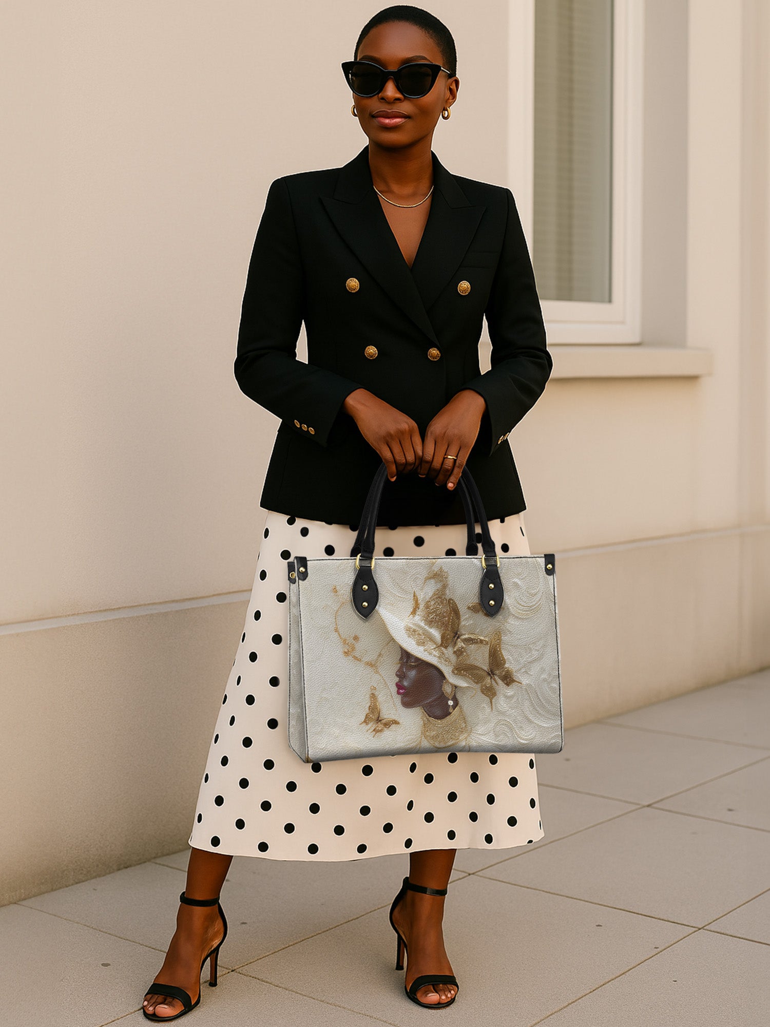 Glorious Grace Premium Leather Handbag QR0XD644