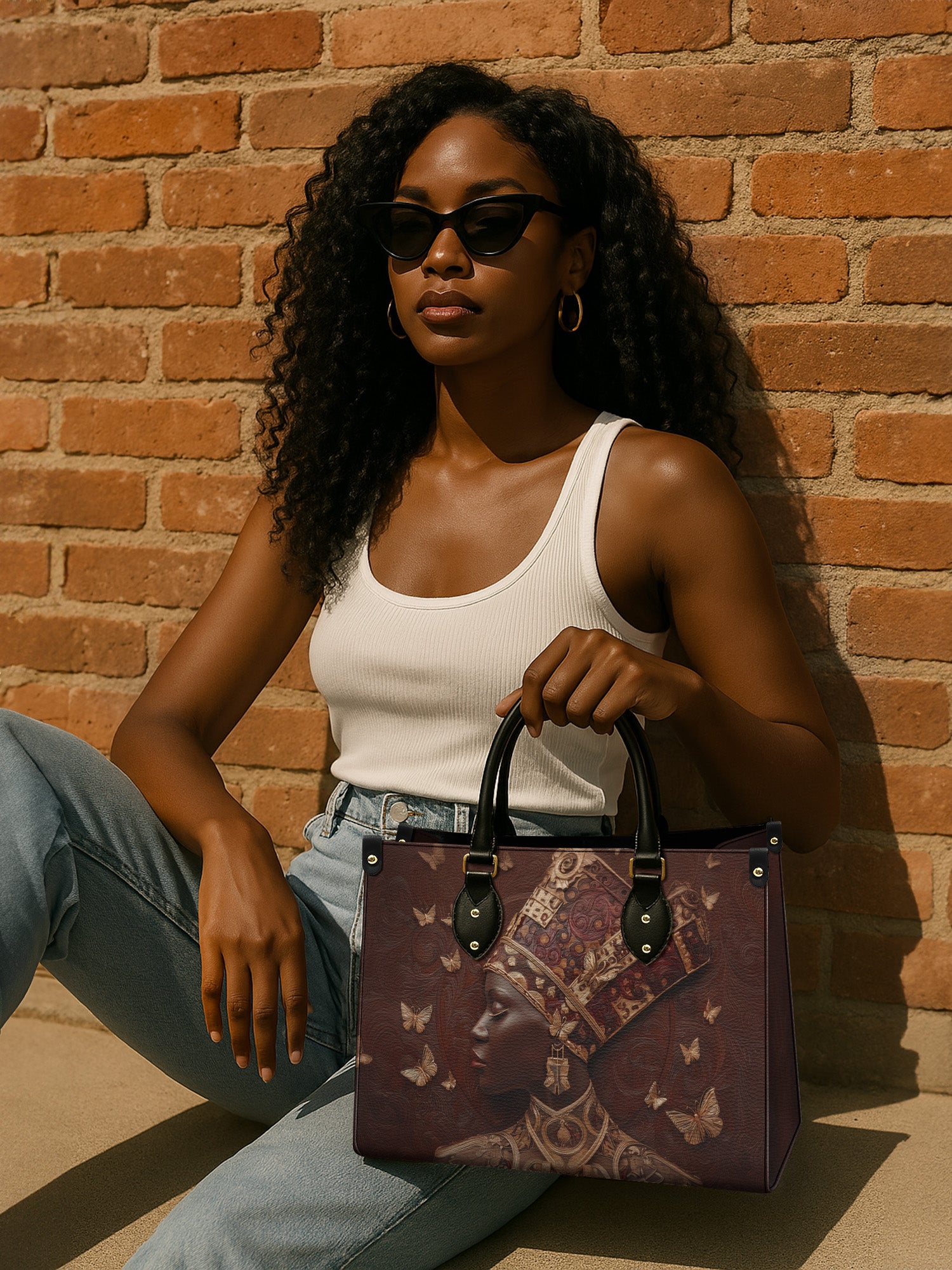 Ashe Light Premium Leather Handbag QR0XD687