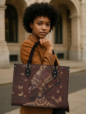 Ashe Light Premium Leather Handbag QR0XD687