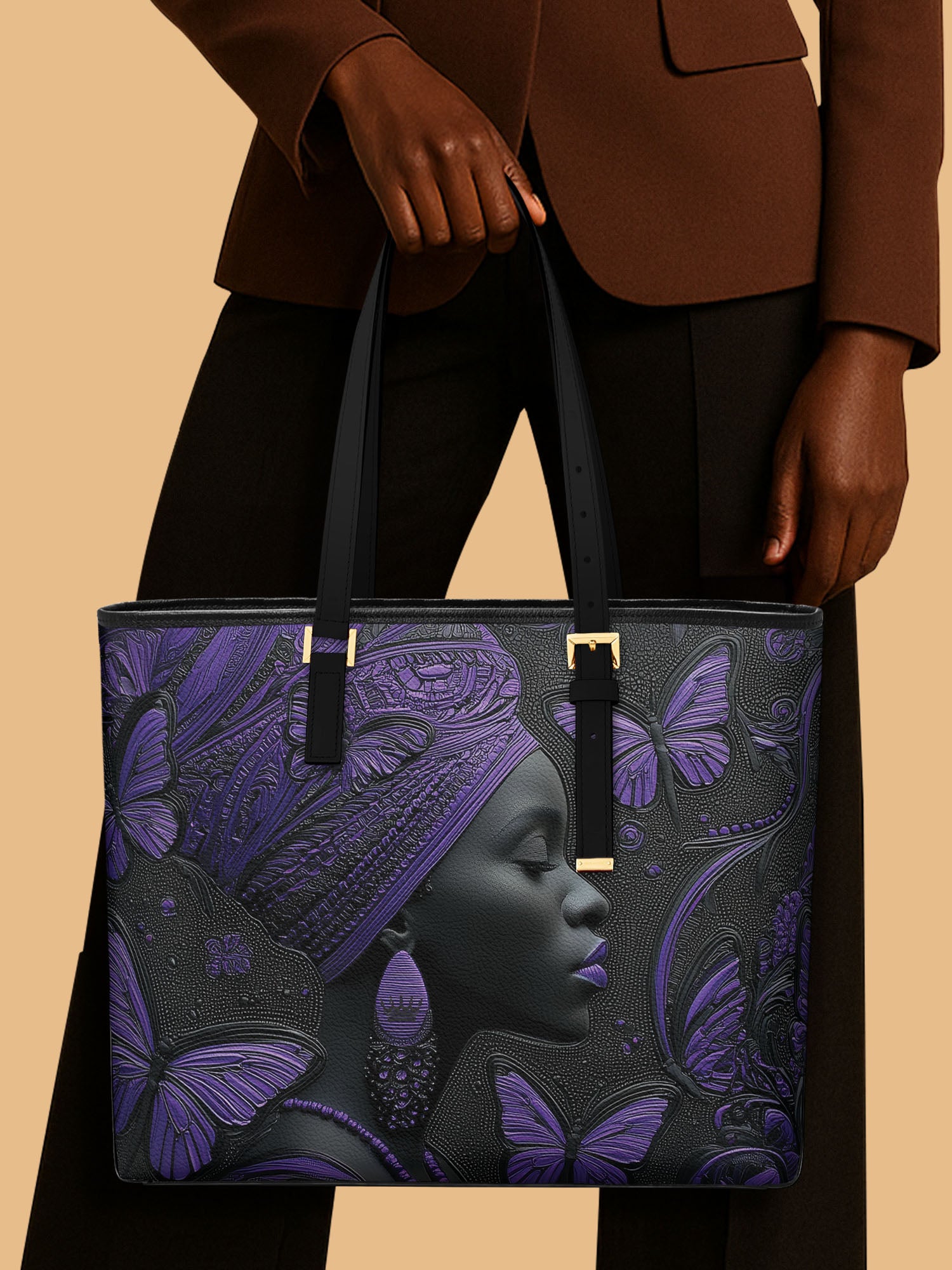 Majesty Known Sleek Leather Tote QR0XD603