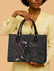 Belle Papillon Premium Leather Handbag QR0XD633