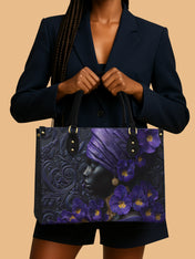 African Amulet Premium Leather Handbag QR0XD530