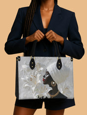 African Aureole Premium Leather Handbag QR0XD532