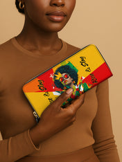 Rise And Slay Slimline Zippy Wallet QR0XD606