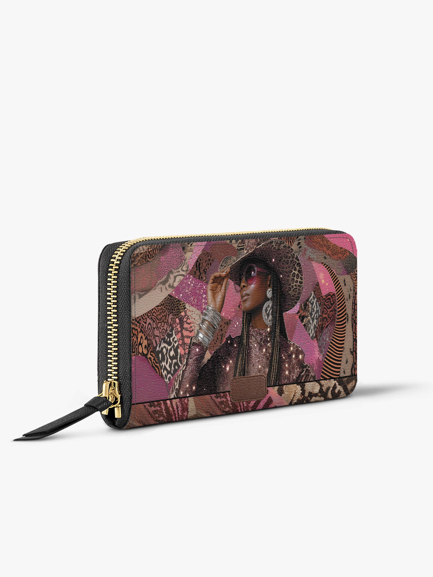 Bold Cowgirl Slimline Zippy Wallet
