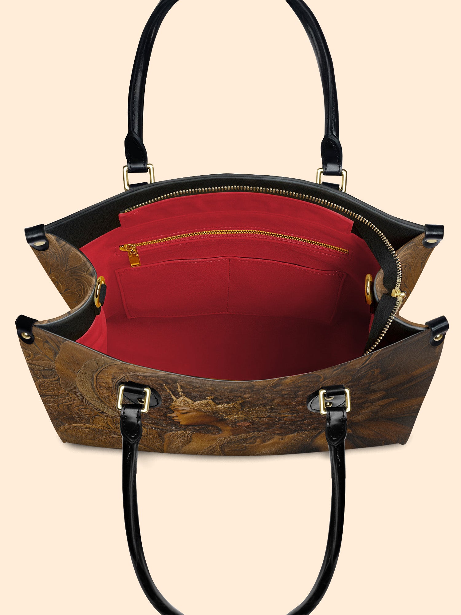 Born Royal Premium Leather Handbag QR0XD510