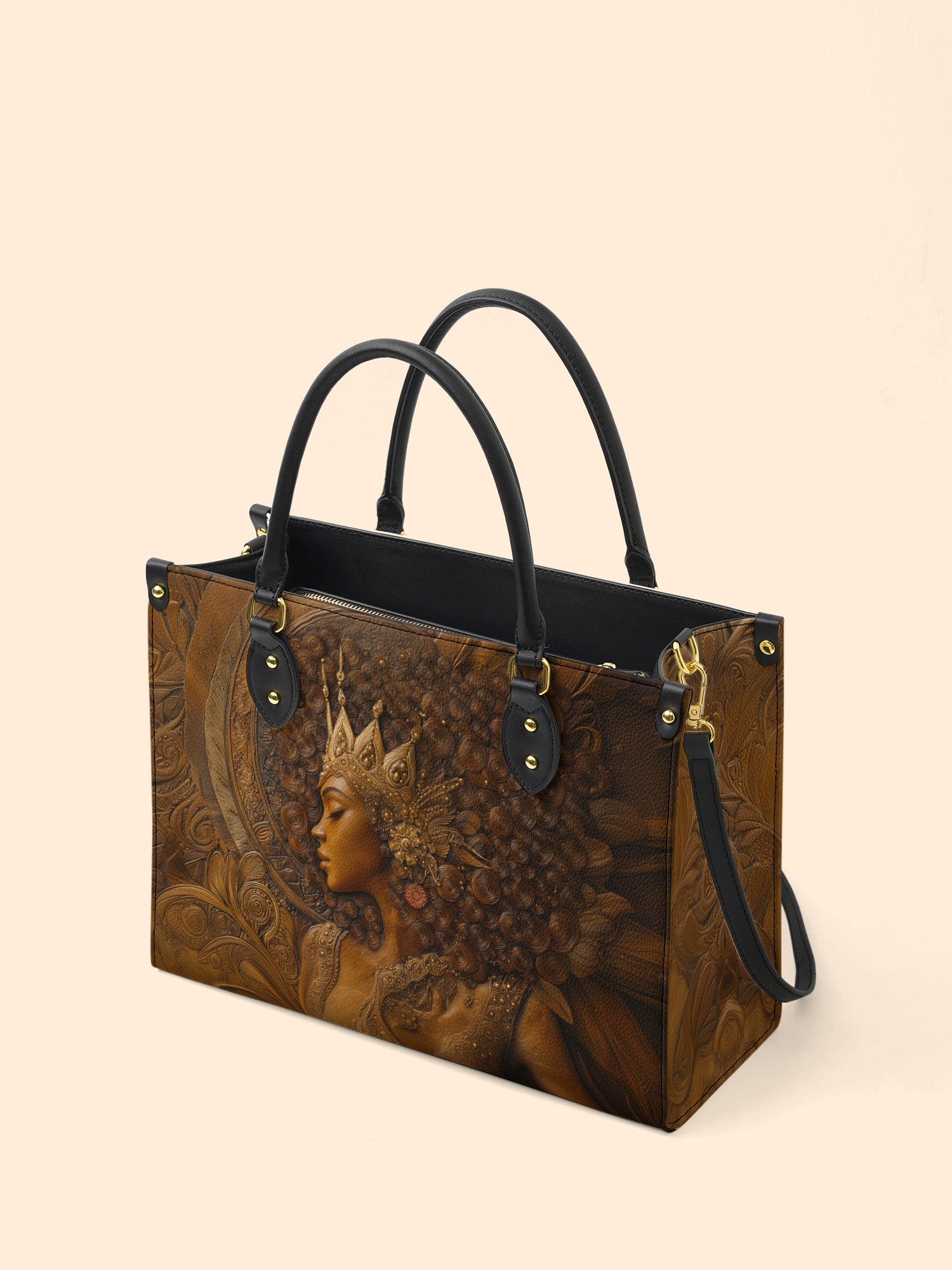 Born Royal Premium Leather Handbag QR0XD510