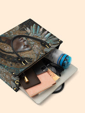 Shell Of Grace Premium Leather Handbag QR0XD516