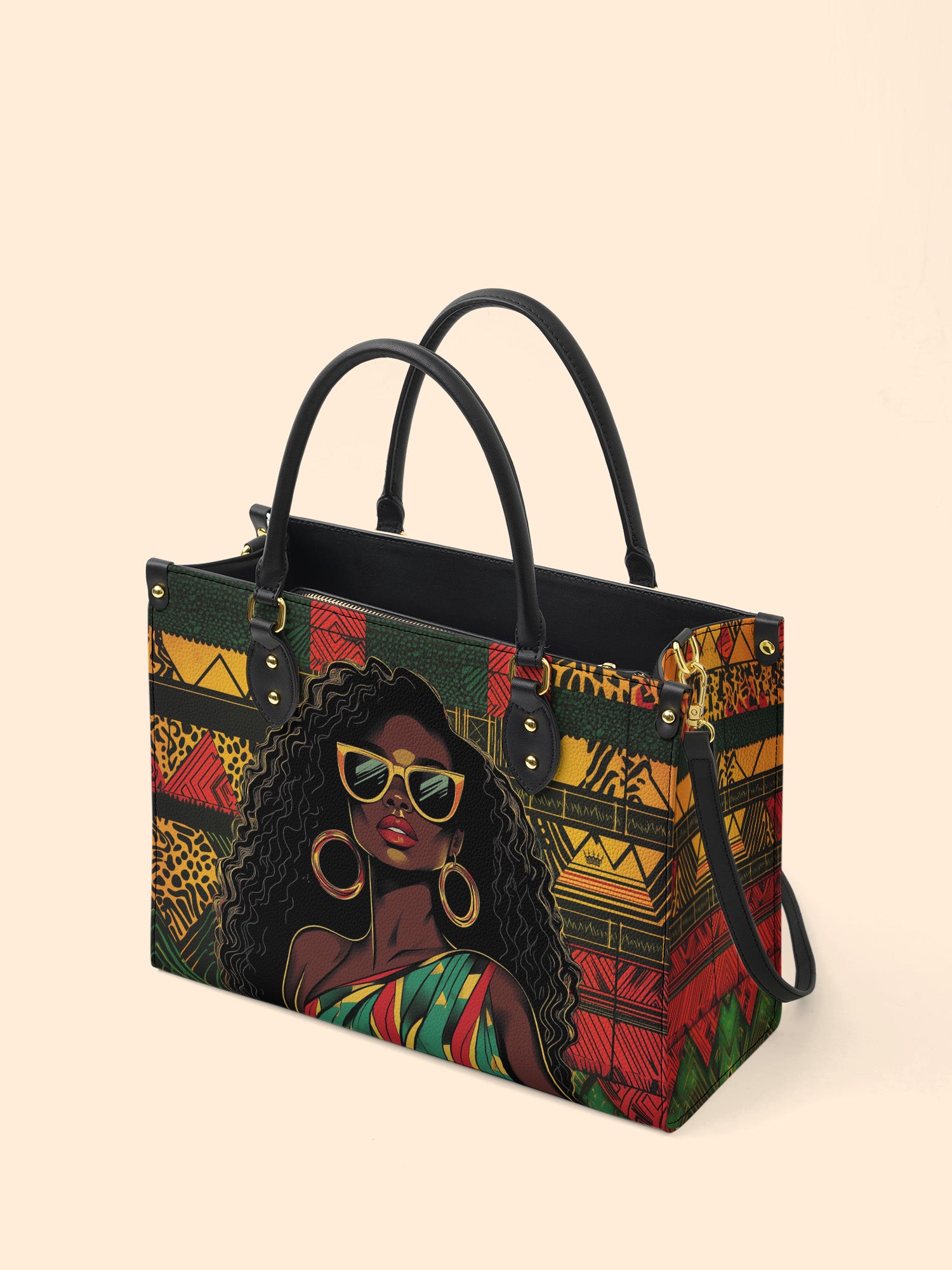 Power Gaze Premium Leather Handbag QR0XD702