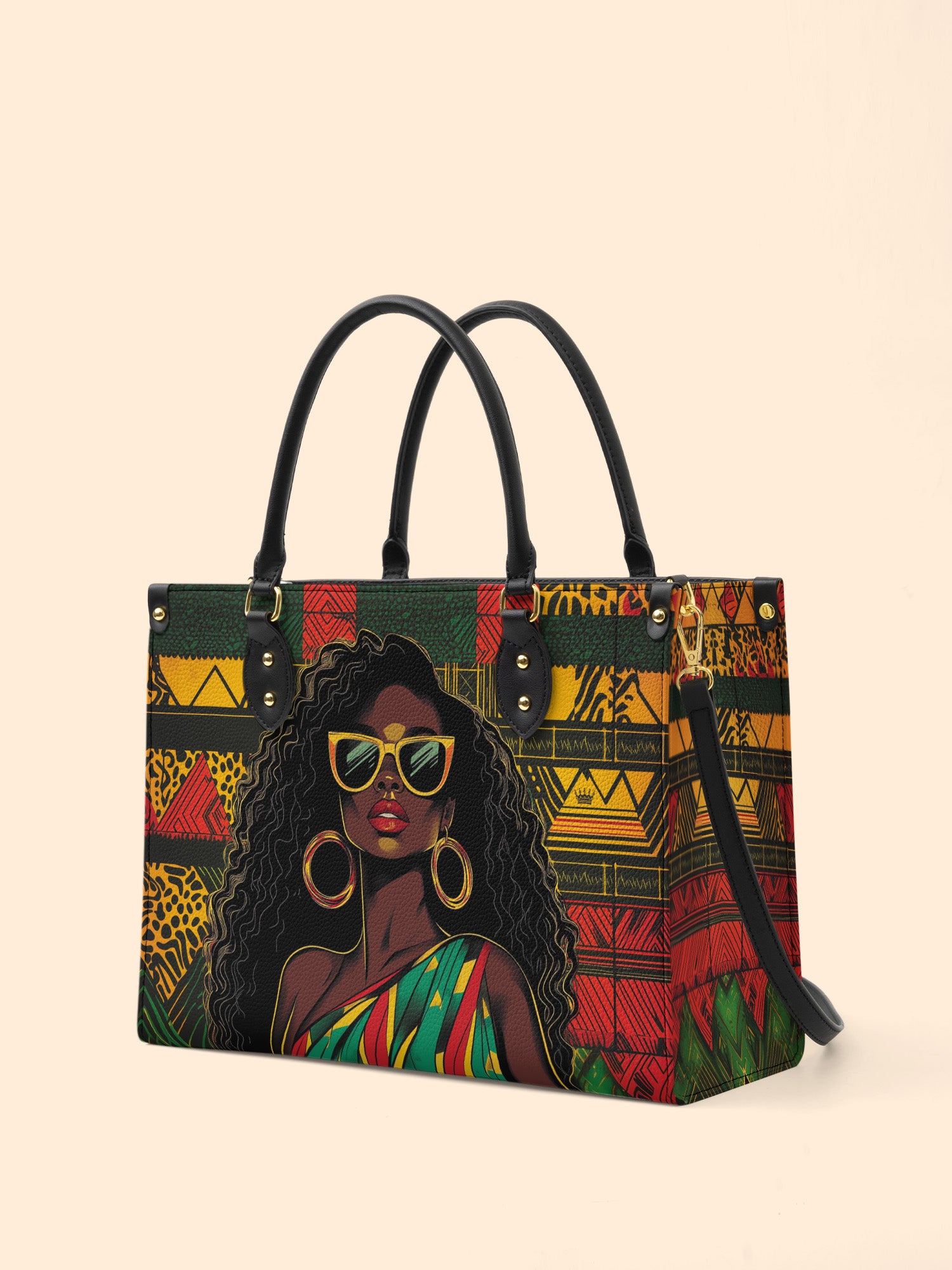 Power Gaze Premium Leather Handbag QR0XD702