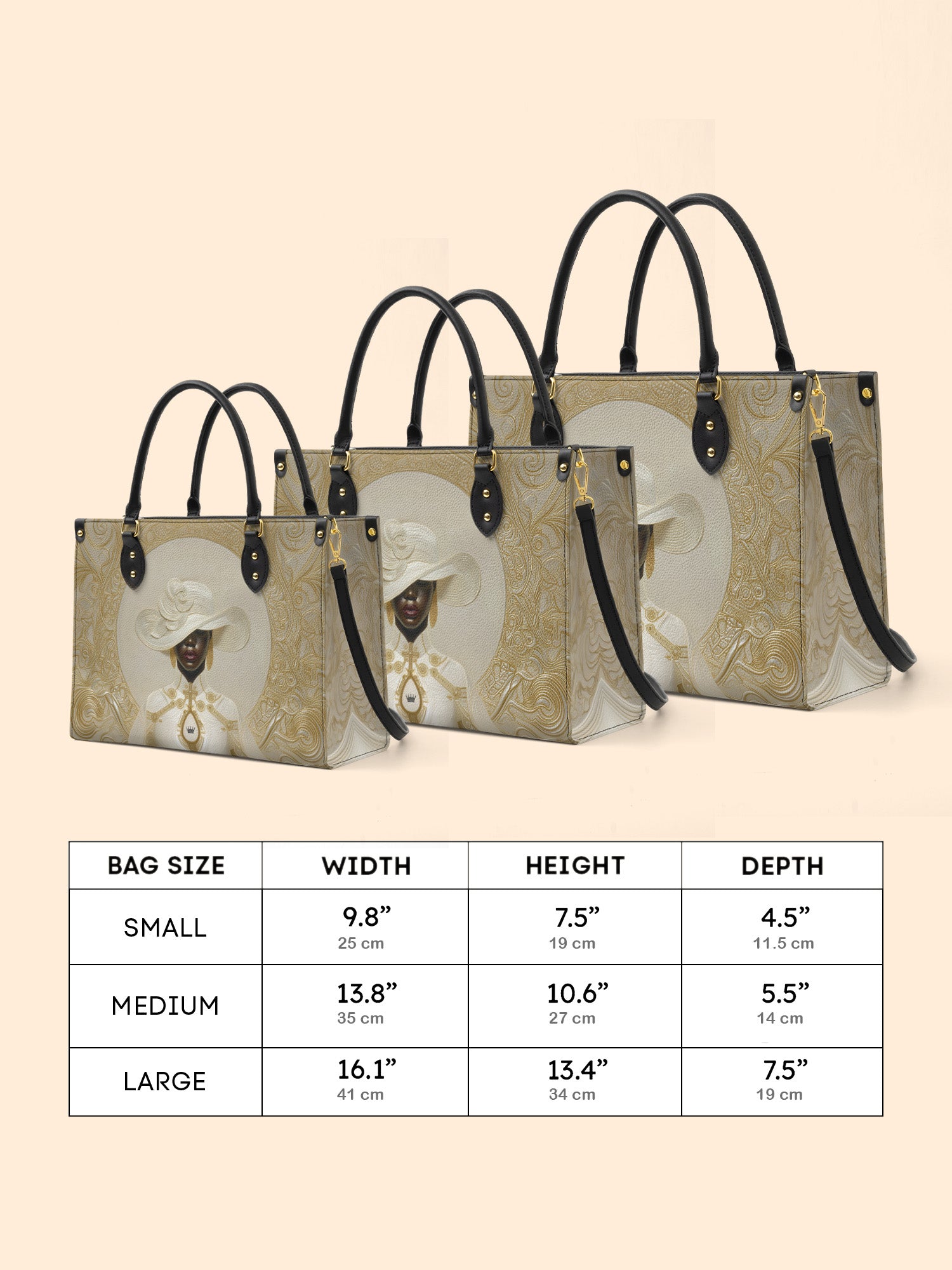 Heavenly Ivory Premium Leather Handbag QR0XD645