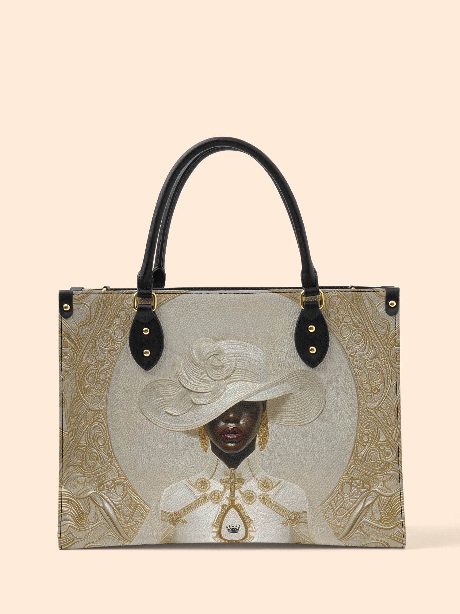 Heavenly Ivory Premium Leather Handbag QR0XD645