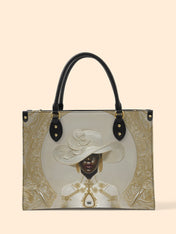 Heavenly Ivory Premium Leather Handbag QR0XD645