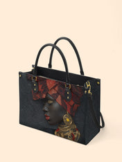 Scarlet Legacy Premium Leather Handbag QR0XD743