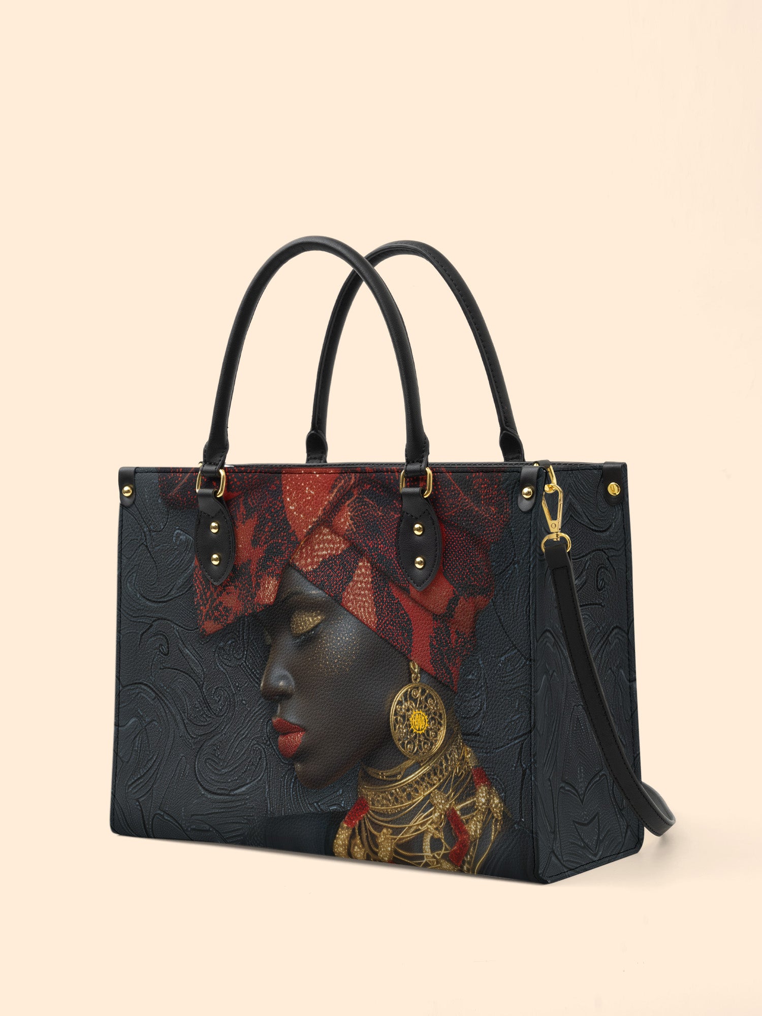 Scarlet Legacy Premium Leather Handbag QR0XD743