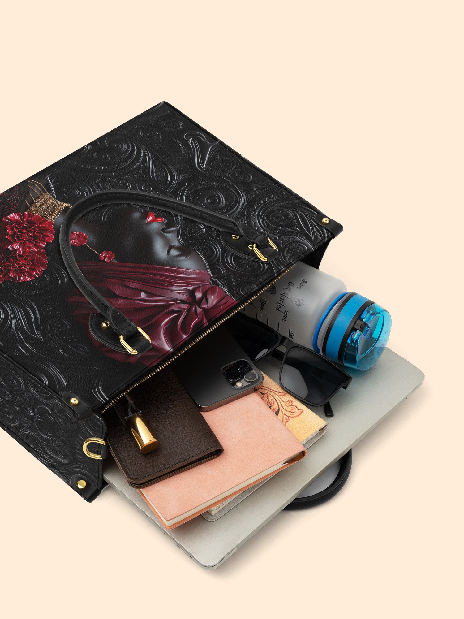 Origin Carnation Premium Leather Handbag QR0XD529