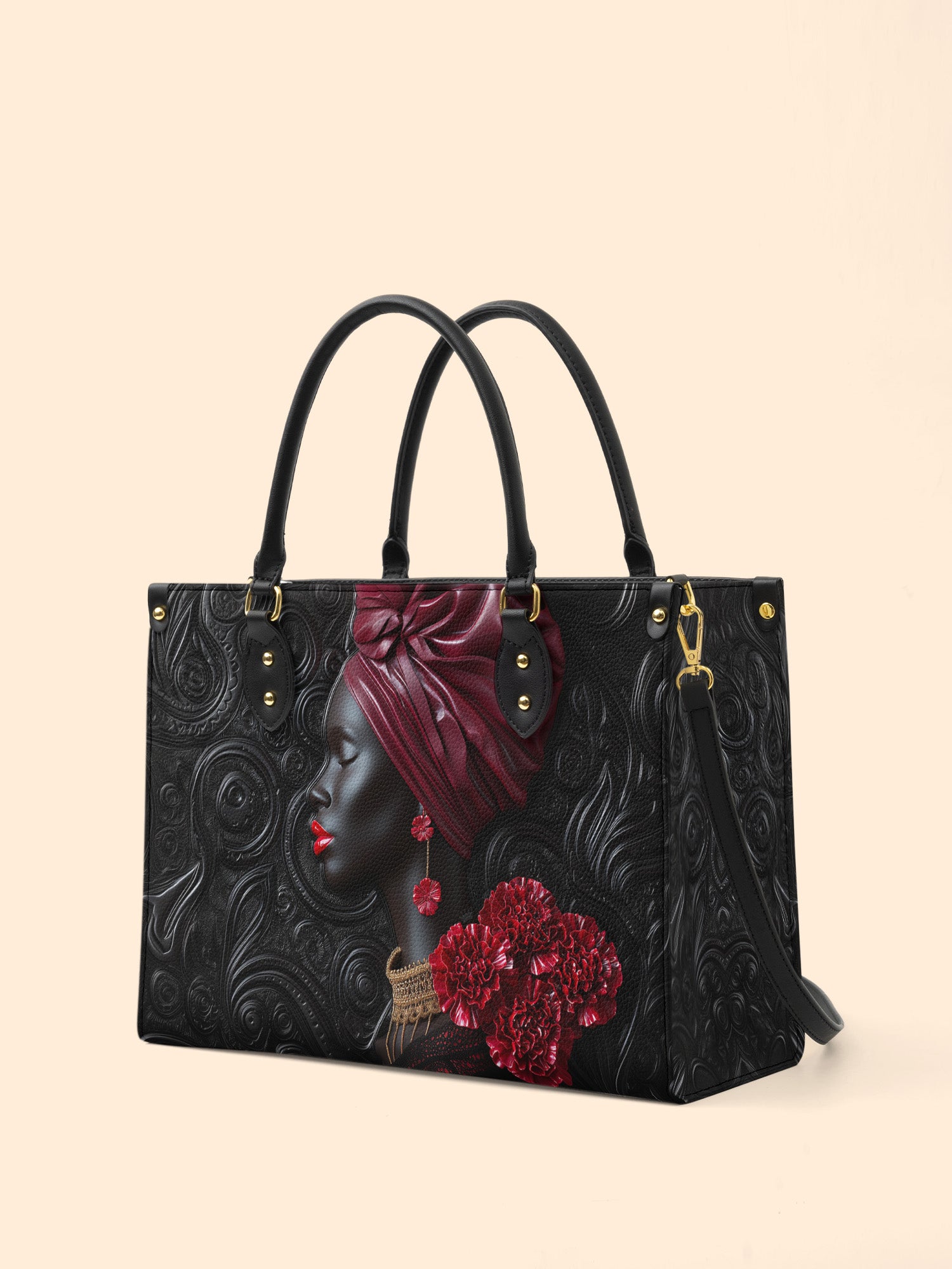 Origin Carnation Premium Leather Handbag QR0XD529