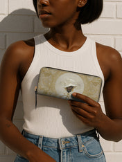 Heavenly Ivory Slimline Zippy Wallet QR0XD672