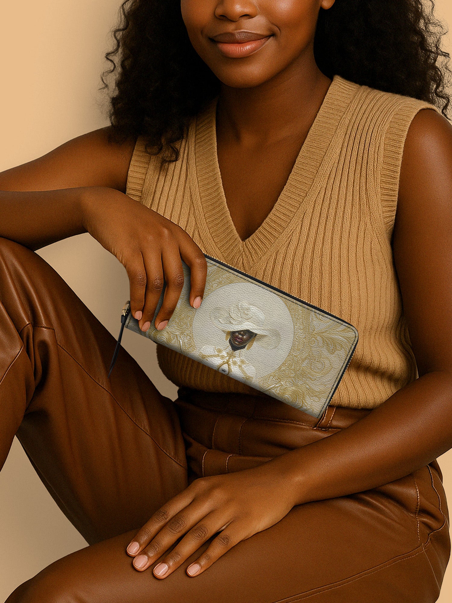 Heavenly Ivory Slimline Zippy Wallet QR0XD672