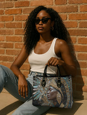 Shell Of Grace Premium Leather Handbag QR0XD516