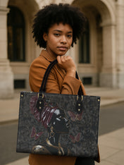 Belle Papillon Premium Leather Handbag QR0XD633