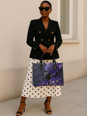 African Amulet Premium Leather Handbag QR0XD530