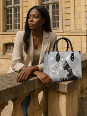 African Aureole Premium Leather Handbag QR0XD532