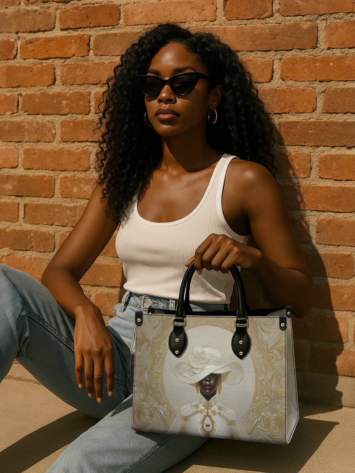 Heavenly Ivory Premium Leather Handbag QR0XD645