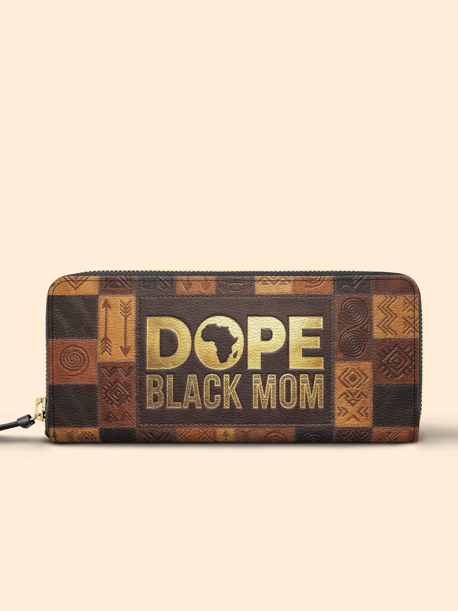 Dope Mom Legacy Slimline Zippy Wallet QR0TV269 – Queenira