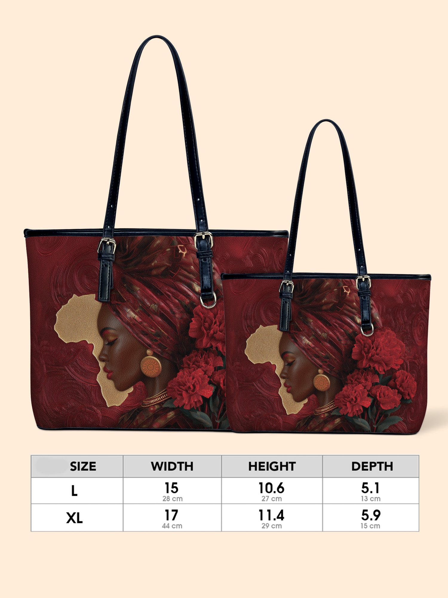 African Blaze Leather Bucket Bag QR0XD726
